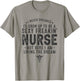 RN Graduation Registered Nurse Life Sexy Nurse Funny Nurse T-Shirt - T-Shirt | Sand