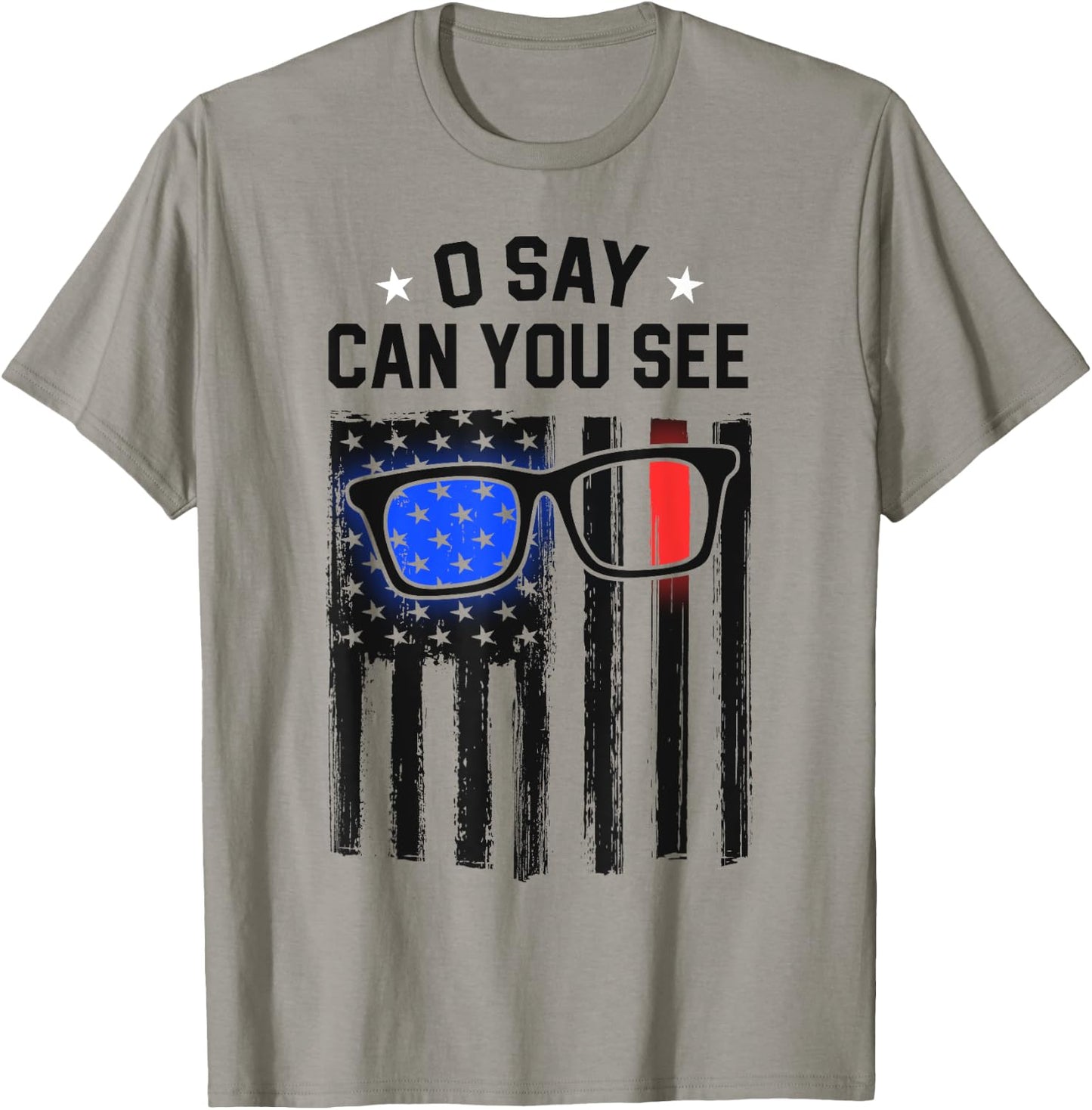 Optician Gift Optometrist Dad Eye Doctor Gift American Flag T-Shirt - T-Shirt | Sand