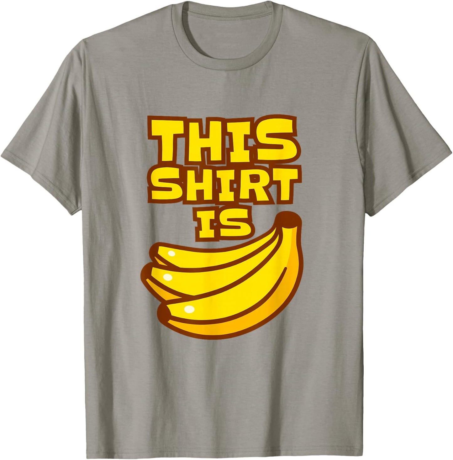 This Shirt is Bananas Pun, Crazy Shit, Banana Bunch T-Shirt - T-Shirt | Sand