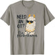 Cute Occupational Therapist OT Therapy Funny LLama Lover T-Shirt - T-Shirt | Sand