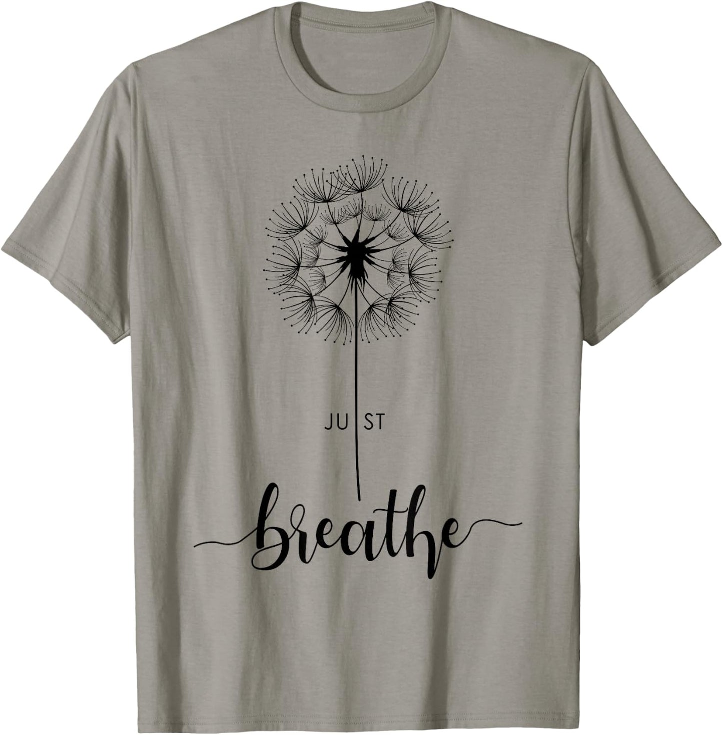 Cute Just Dandelion Tattoodesign Arrows Breathe Blow Pattern T-Shirt - T-Shirt | Sand