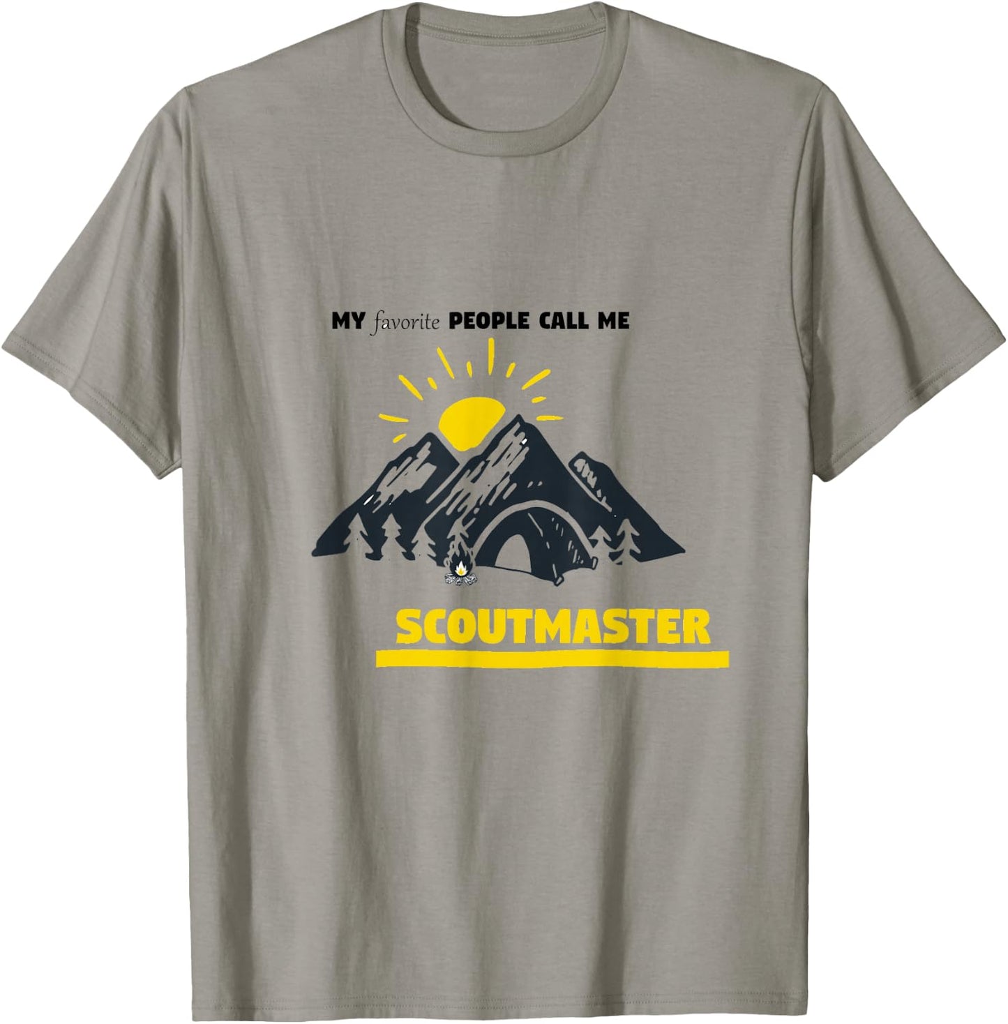 Scoutmaster Thank You Gift - Scoutmaster Gifts T-Shirt - T-Shirt | Sand