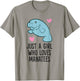 Just a Girl Who Loves Manatees T-Shirt - T-Shirt | Sand