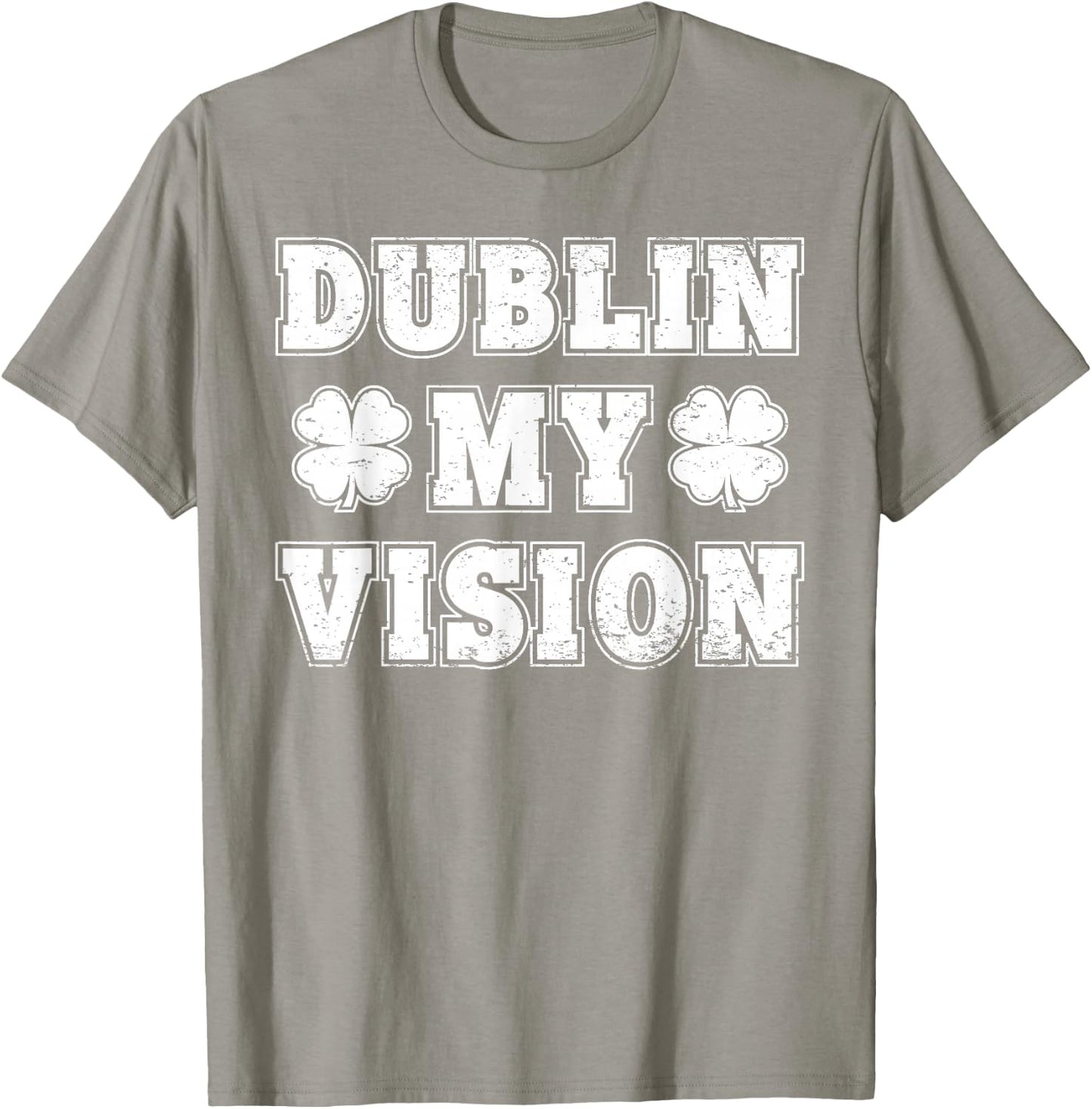 Irish Lucky Leprechaun St. Patrick's Day Dublin My Vision T-Shirt - T-Shirt | Sand