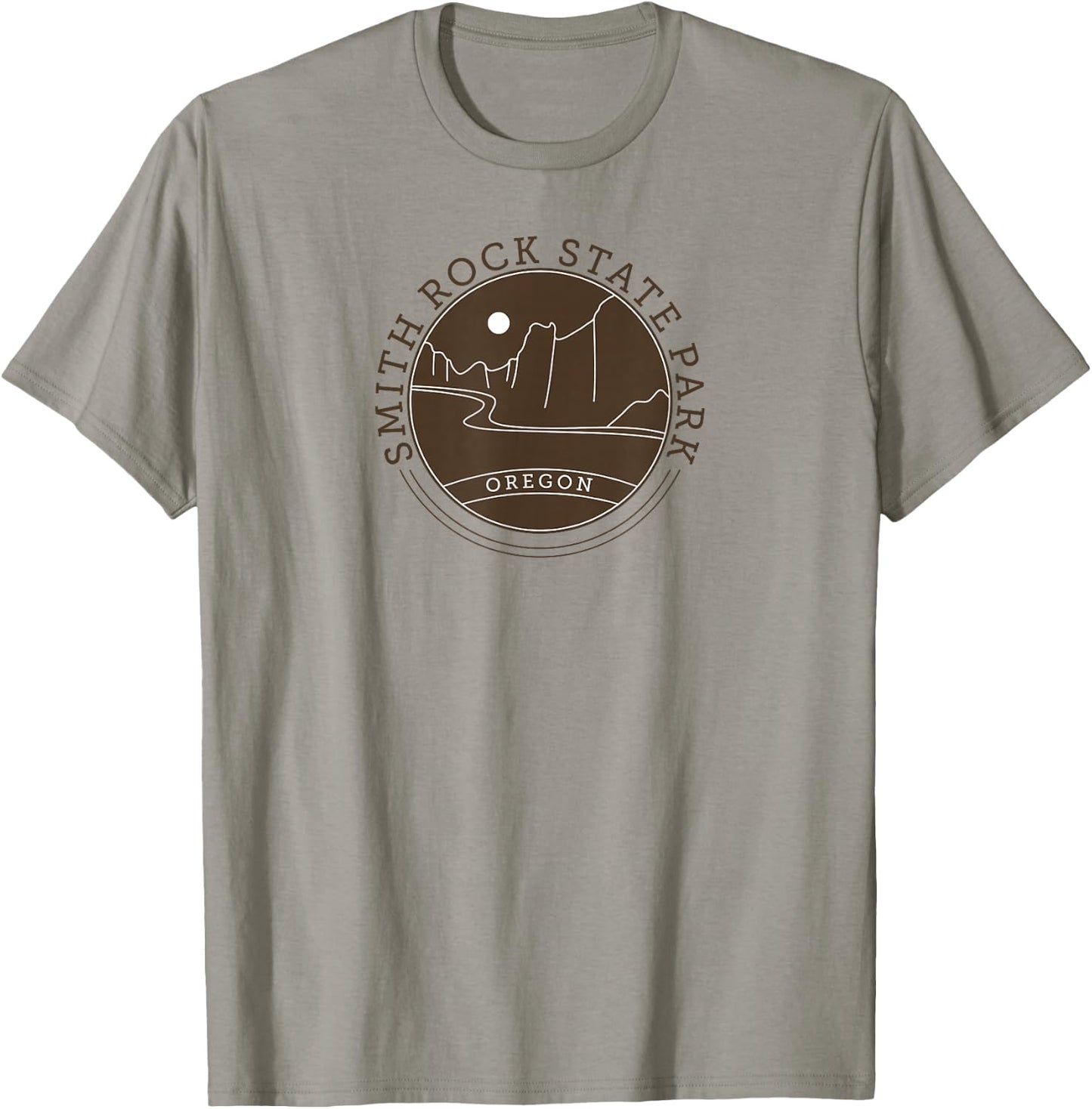 Smith Rock State Park - Oregon, United States of America T-Shirt - T-Shirt | Sand