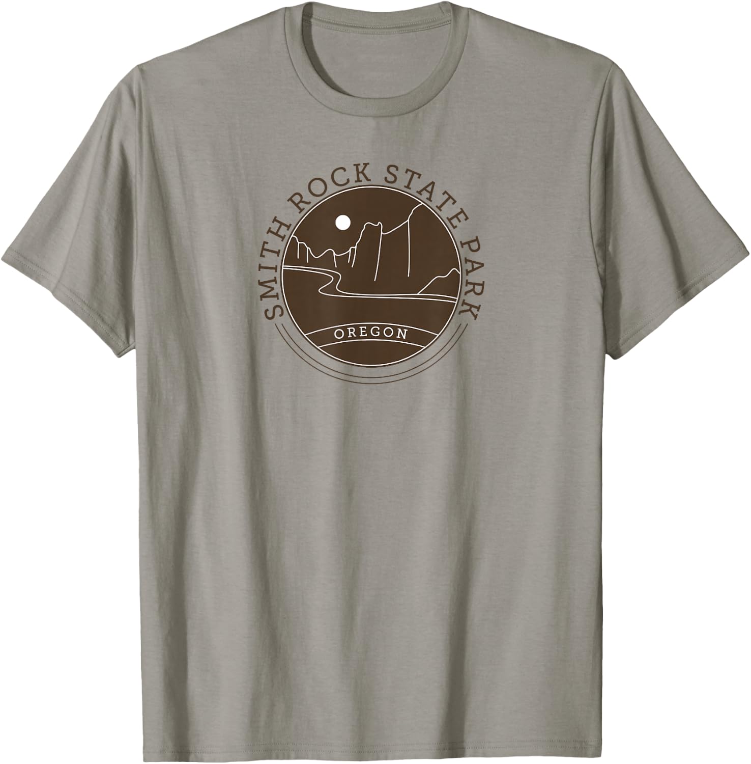 Smith Rock State Park - Oregon, United States of America T-Shirt - T-Shirt | Sand
