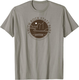 Smith Rock State Park - Oregon, United States of America T-Shirt - T-Shirt | Sand