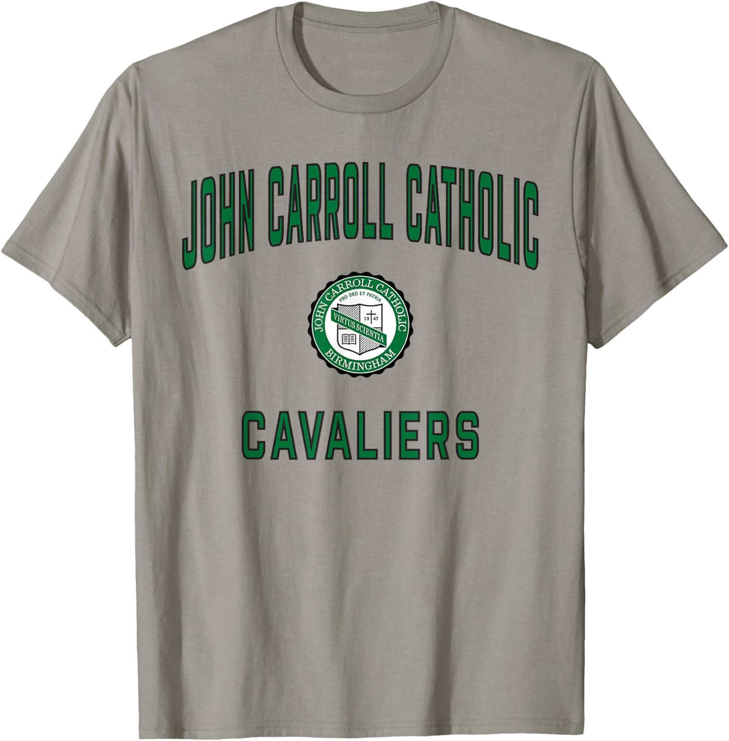 John Carroll Catholic High School Cavaliers T-Shirt - T-Shirt | Sand