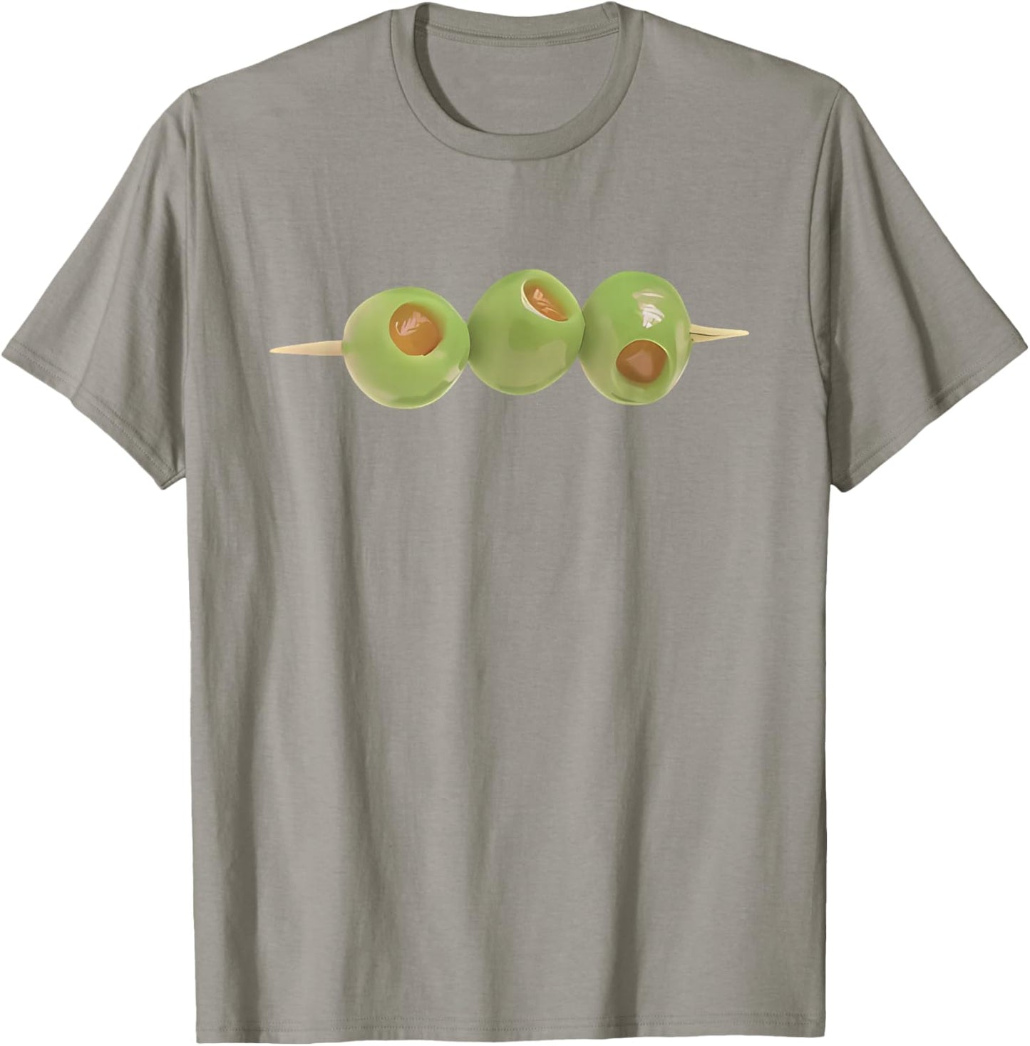 Martini Olives Shirt | Cute Olives Graphic For Girl Women T-Shirt - T-Shirt | Sand