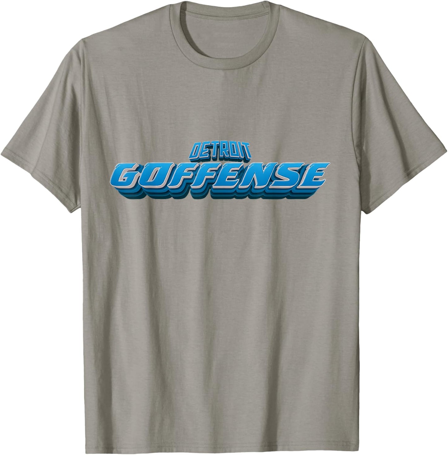 Detroit Football Goffense T-Shirt - T-Shirt | Sand