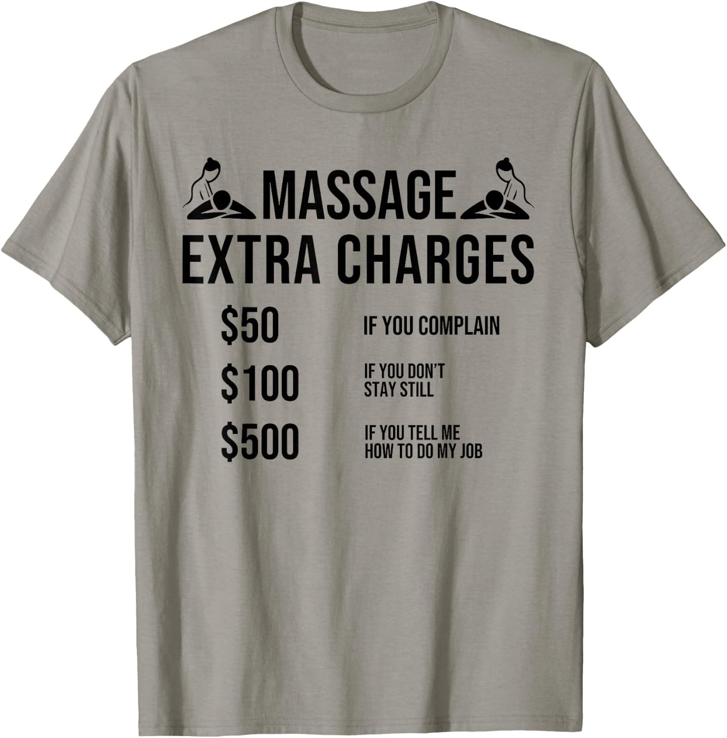 Funny Massage Therapy Physical Therapy Quotes for Massager T-Shirt - T-Shirt | Sand