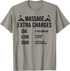 Funny Massage Therapy Physical Therapy Quotes for Massager T-Shirt - T-Shirt | Sand