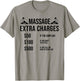 Funny Massage Therapy Physical Therapy Quotes for Massager T-Shirt - T-Shirt | Sand