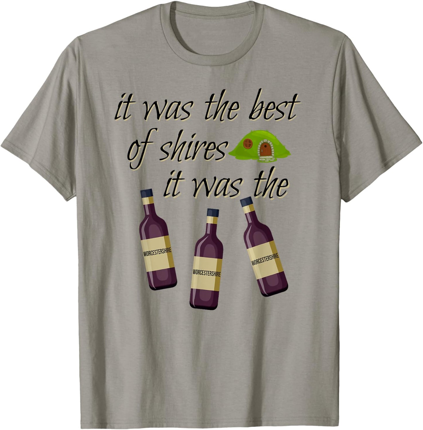 It was the Best of Shires It was the Worcestershires T-Shirt - T-Shirt | Sand