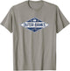 Vintage Outer Banks OBX North Carolina Retro Badge Souvenir T-Shirt - T-Shirt | Sand