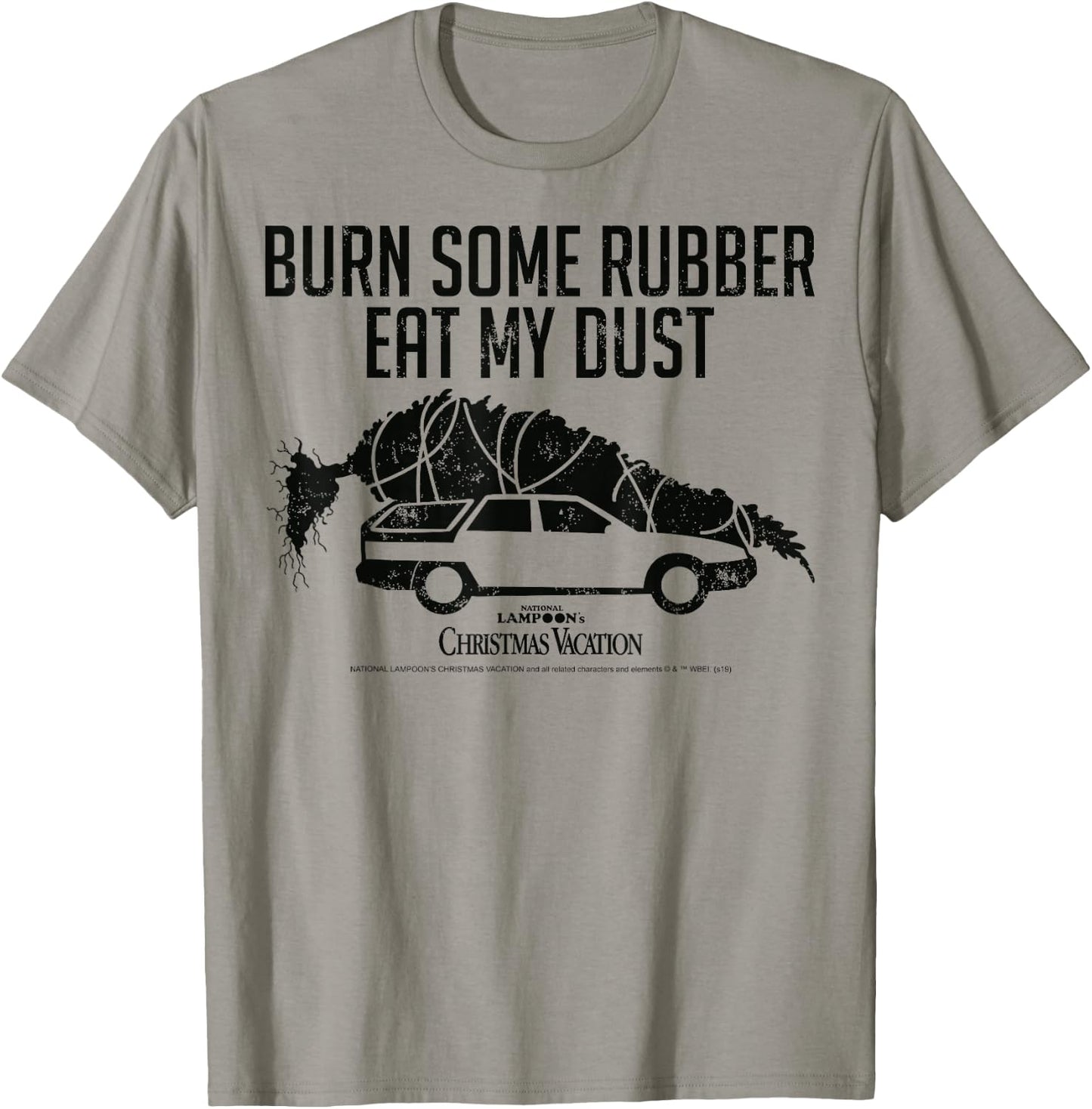 National Lampoon's Christmas Vacation Eat My Dust Vintage T-Shirt - T-Shirt | Sand
