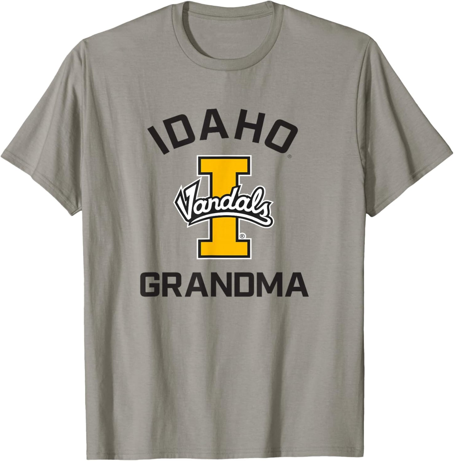 University of Idaho Vandals Arched Grandma T-Shirt - T-Shirt | Sand