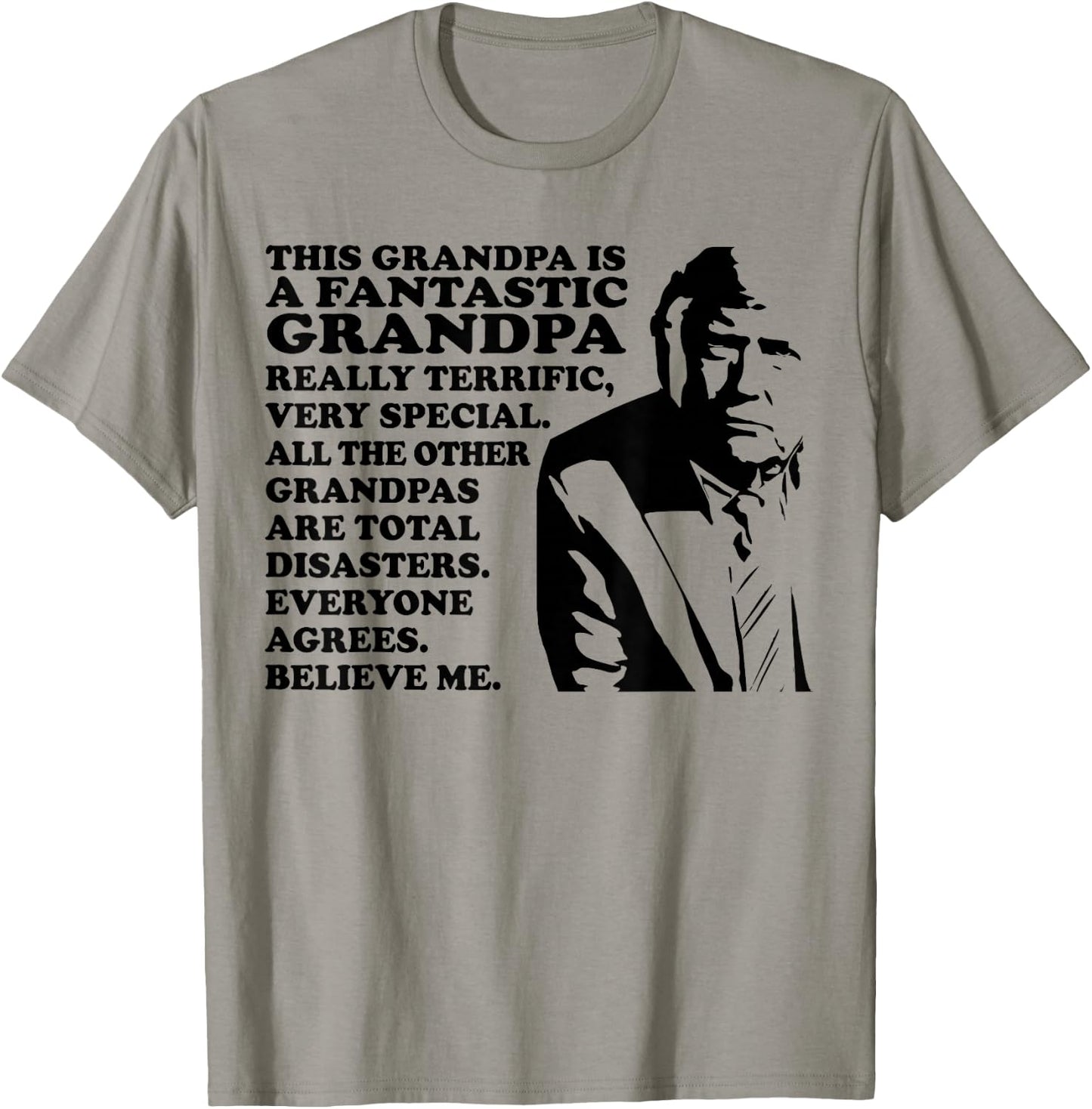 Funny Pro Trump This Is A Fantastic Grandpa Trump Supporter T-Shirt - T-Shirt | Sand