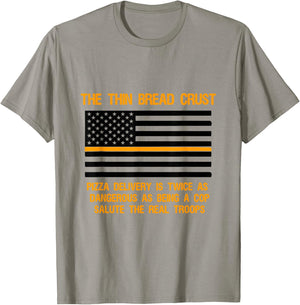 Thin Crust Line T-Shirt - T-Shirt | Sand