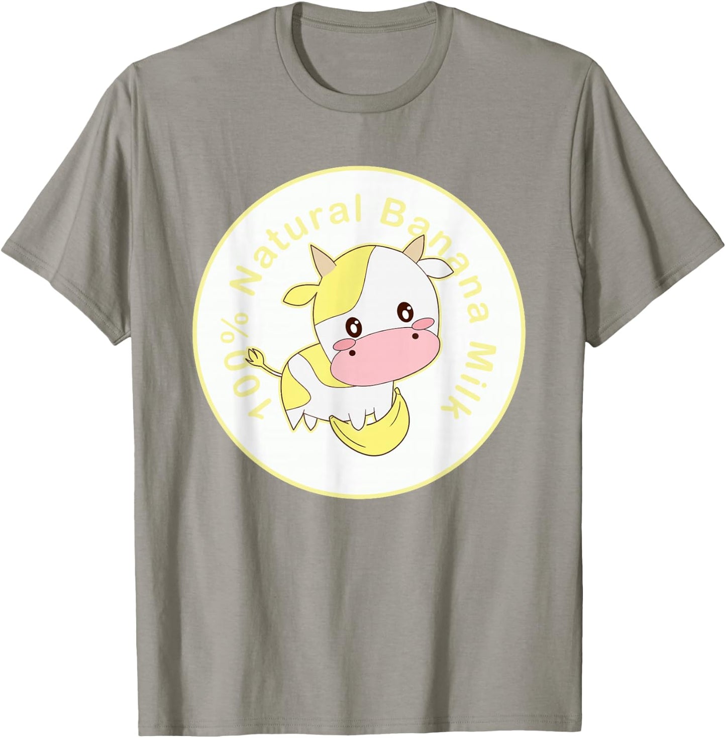 Kawaii cute Yellow cow, Kawaii Banana Milk Girl T-Shirt - T-Shirt | Sand