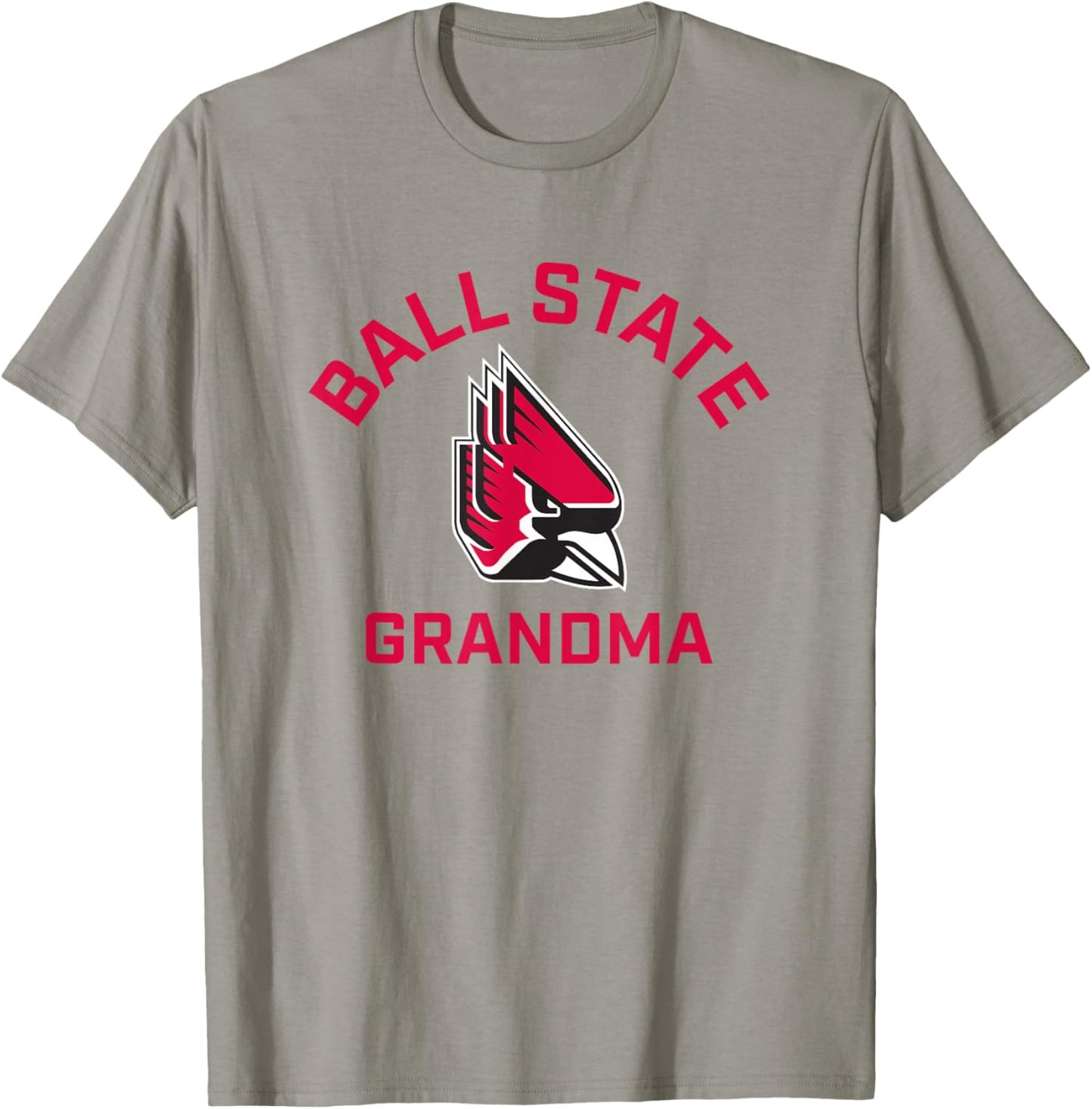 Ball State University Cardinals Arched Grandma T-Shirt - T-Shirt | Sand