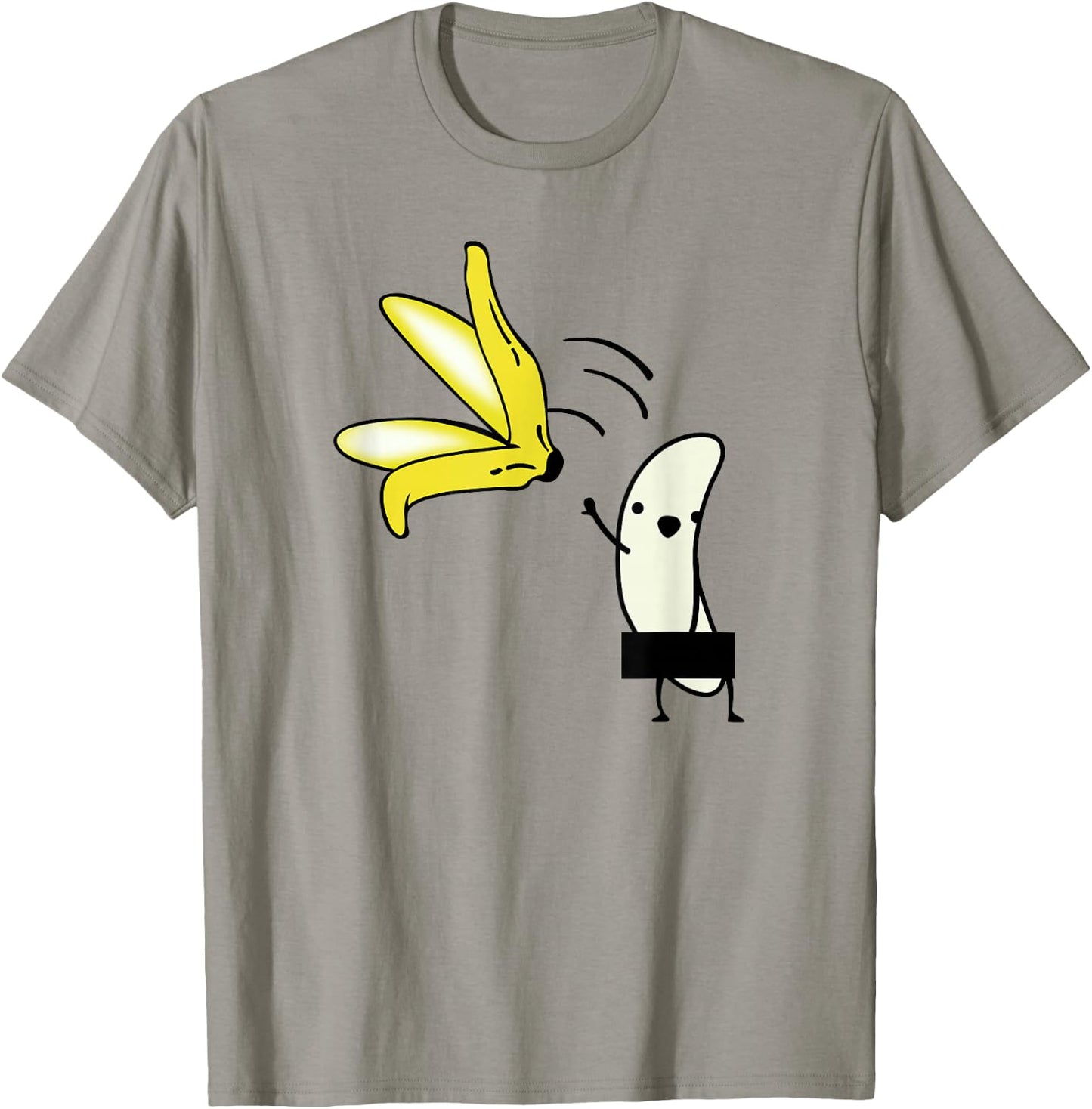 Nude Undressing Banana Halloween Costume Striptease T-Shirt - T-Shirt | Sand