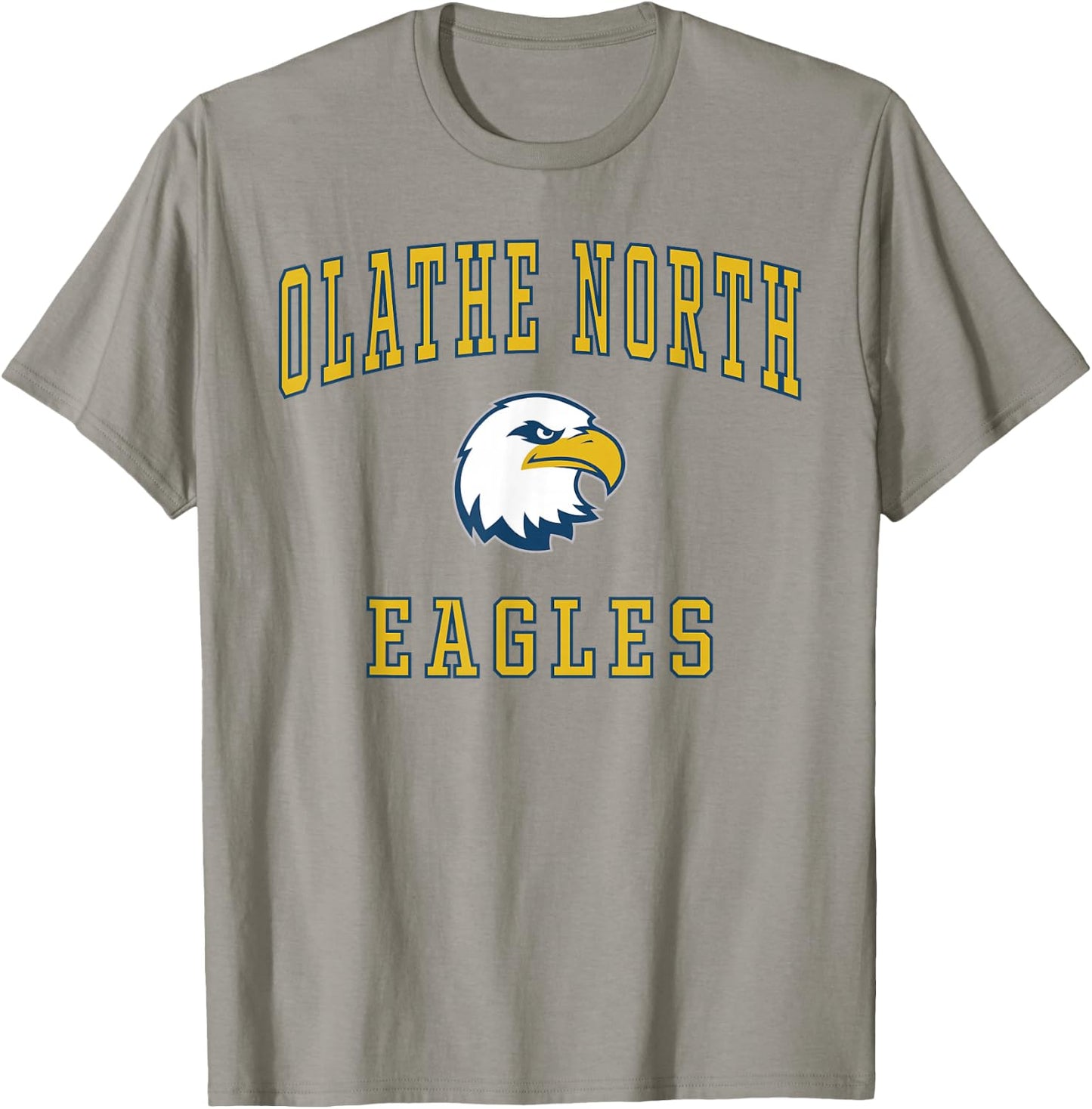 Olathe North High School Eagles T-Shirt - T-Shirt | Sand