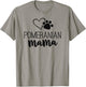 Pomeranian Mama Shirt Dog Owner Gifts Mother T-Shirt - T-Shirt | Sand