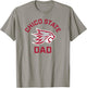Chico State Wildcats Arched Dad T-Shirt - T-Shirt | Sand