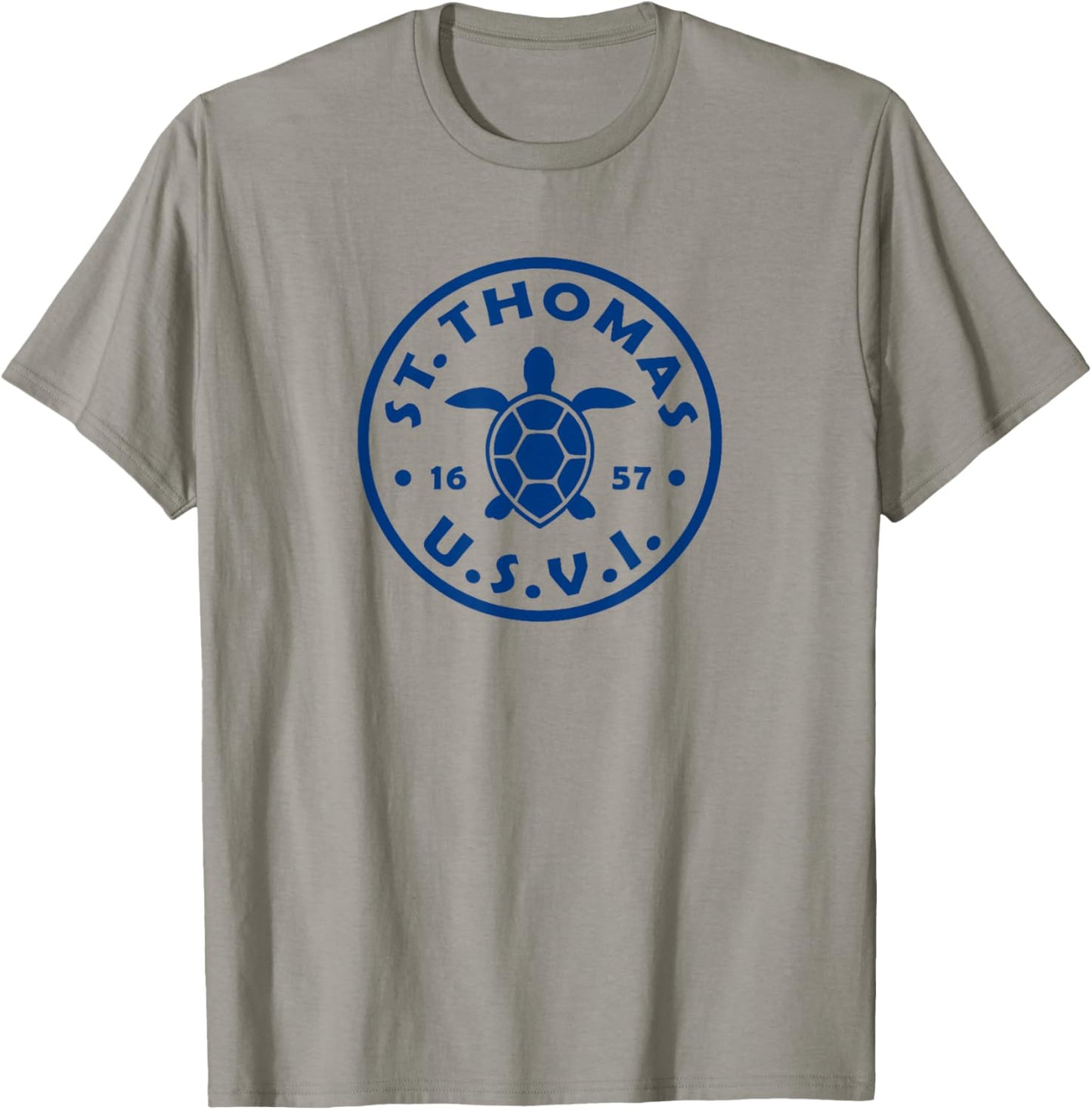 St Thomas USVI Sea Turtle Kids Souvenir T-Shirt - T-Shirt | Sand