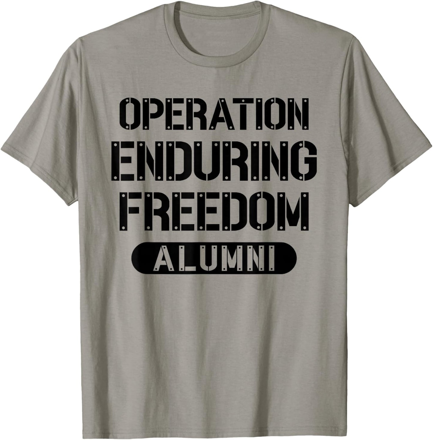 Operation Enduring Freedom Alumni Afghanistan OEF Veteran T-Shirt - T-Shirt | Sand