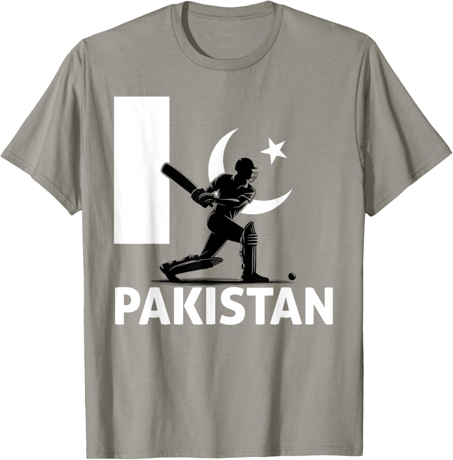 Pakistan Cricket Pakistan Flag Pakistani Cricket T-Shirt - T-Shirt | Sand