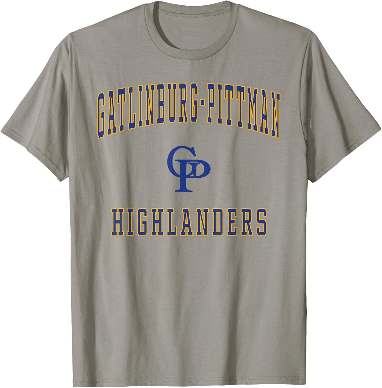 Gatlinburg-Pittman High School Highlanders T-Shirt - T-Shirt | Sand