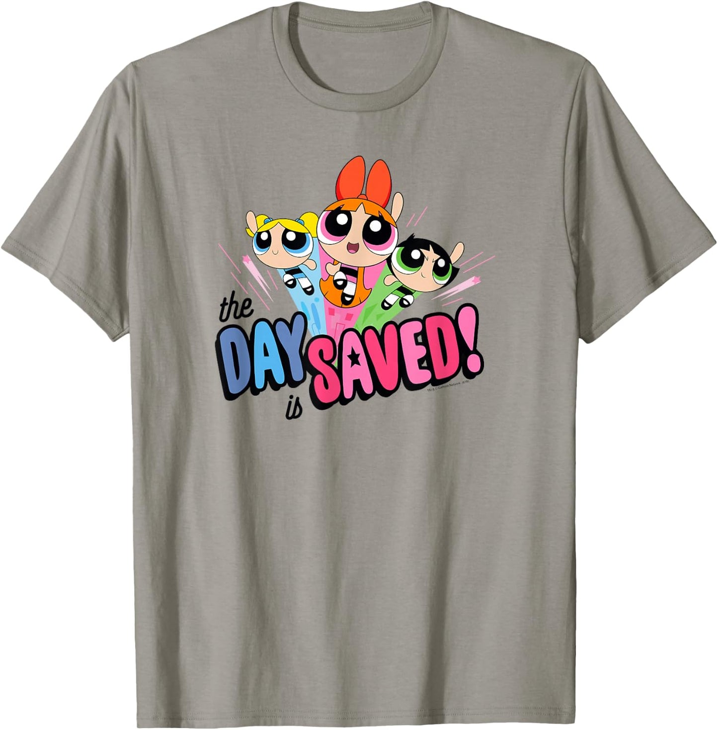Powerpuff Girls The Day is Saved T-Shirt - T-Shirt | Sand