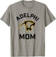 Adelphi University Panthers Arched Mom T-Shirt - T-Shirt | Sand