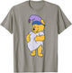 Disney Winnie The Pooh Cute Pooh Ready to Sleep Big Portrait T-Shirt - T-Shirt | Sand