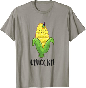 Funny Uni Corn Unicorn Corn Lovers Corn Farmer T-Shirt - T-Shirt | Sand
