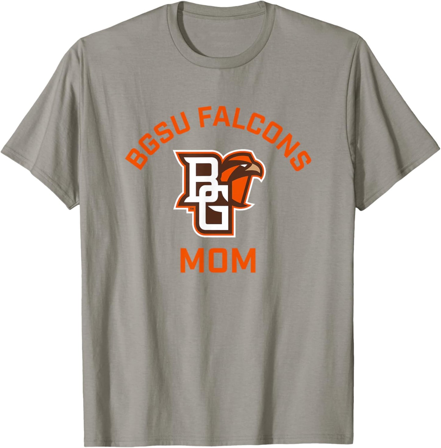 Bowling Green BGSU Falcons Arched Mom T-Shirt - T-Shirt | Sand