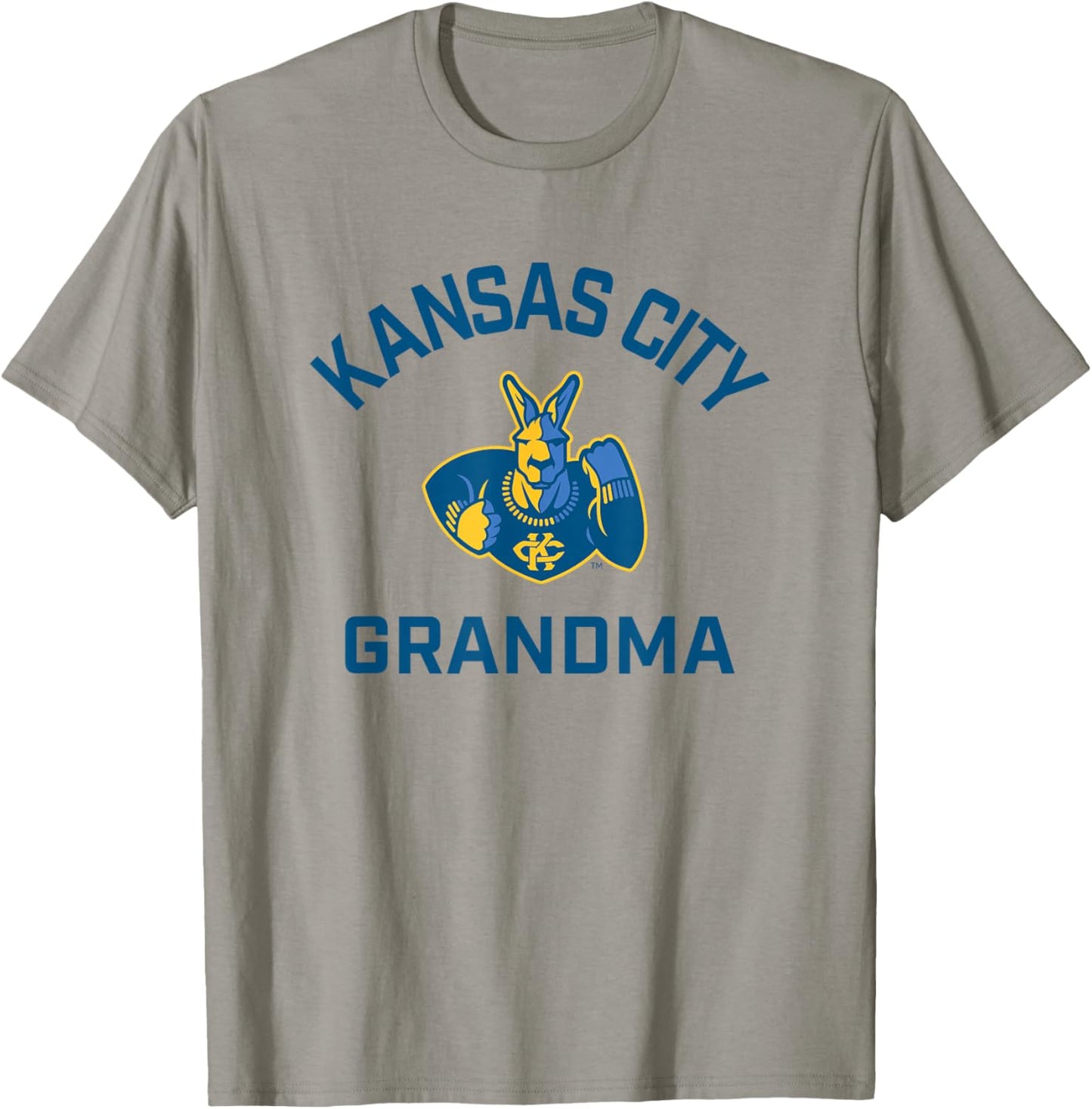 University of Missouri Kansas City UMKC Arched Grandma T-Shirt - T-Shirt | Sand