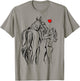Horse Lover Girl Women Horseback Riding T-Shirt - T-Shirt | Sand