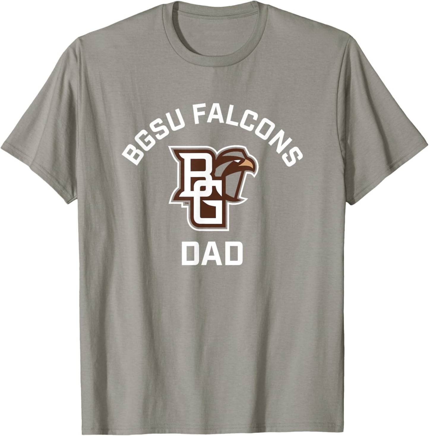 Bowling Green BGSU Falcons Arched Dad T-Shirt - T-Shirt | Sand