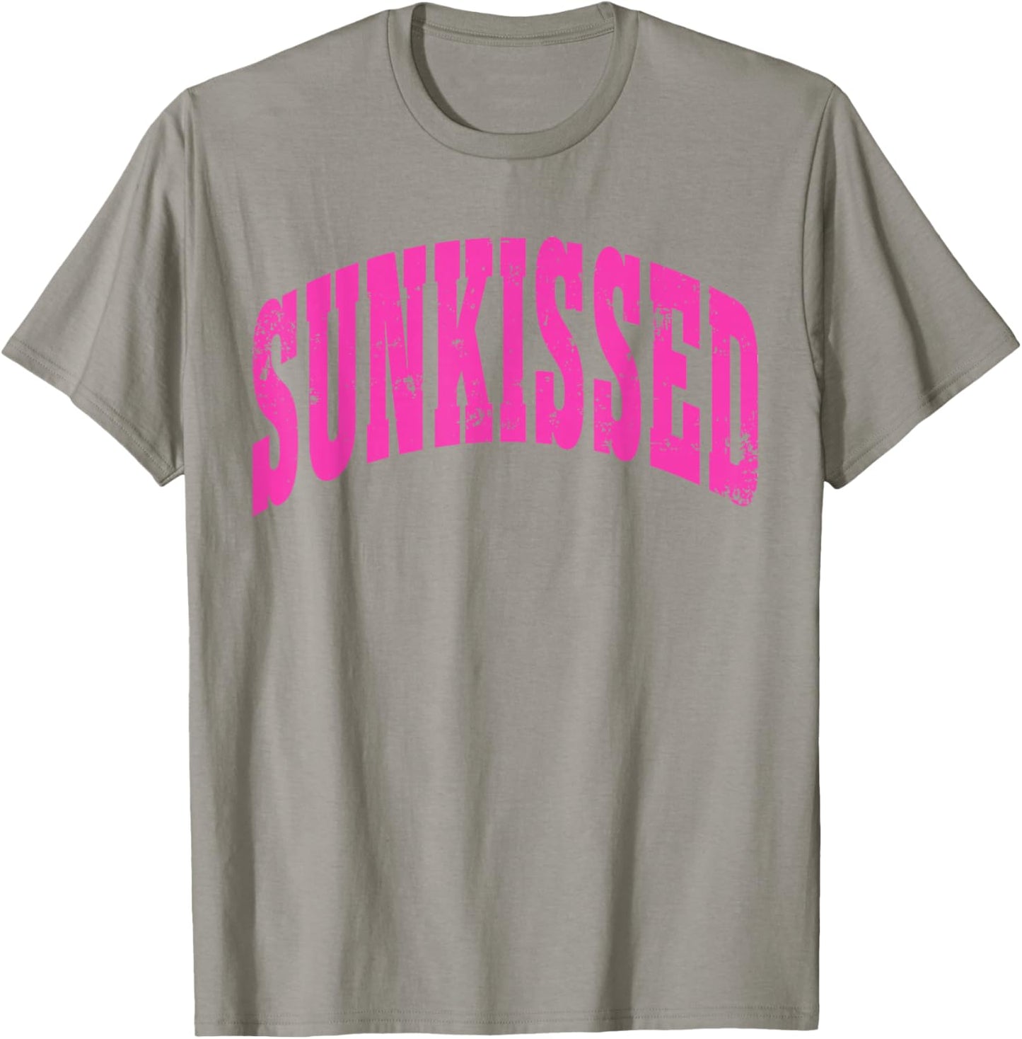 Sunkissed Ocean Life Coastal Summer Beach Girl Trendy Sunset T-Shirt - T-Shirt | Sand