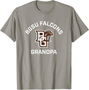 Bowling Green BGSU Falcons Arched Grandpa T-Shirt - T-Shirt | Sand