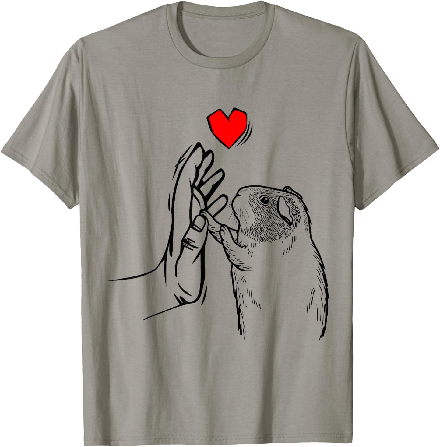 Hamster Love Gold Hamster Dwarf Hamster Girls Women T-Shirt - T-Shirt | Sand