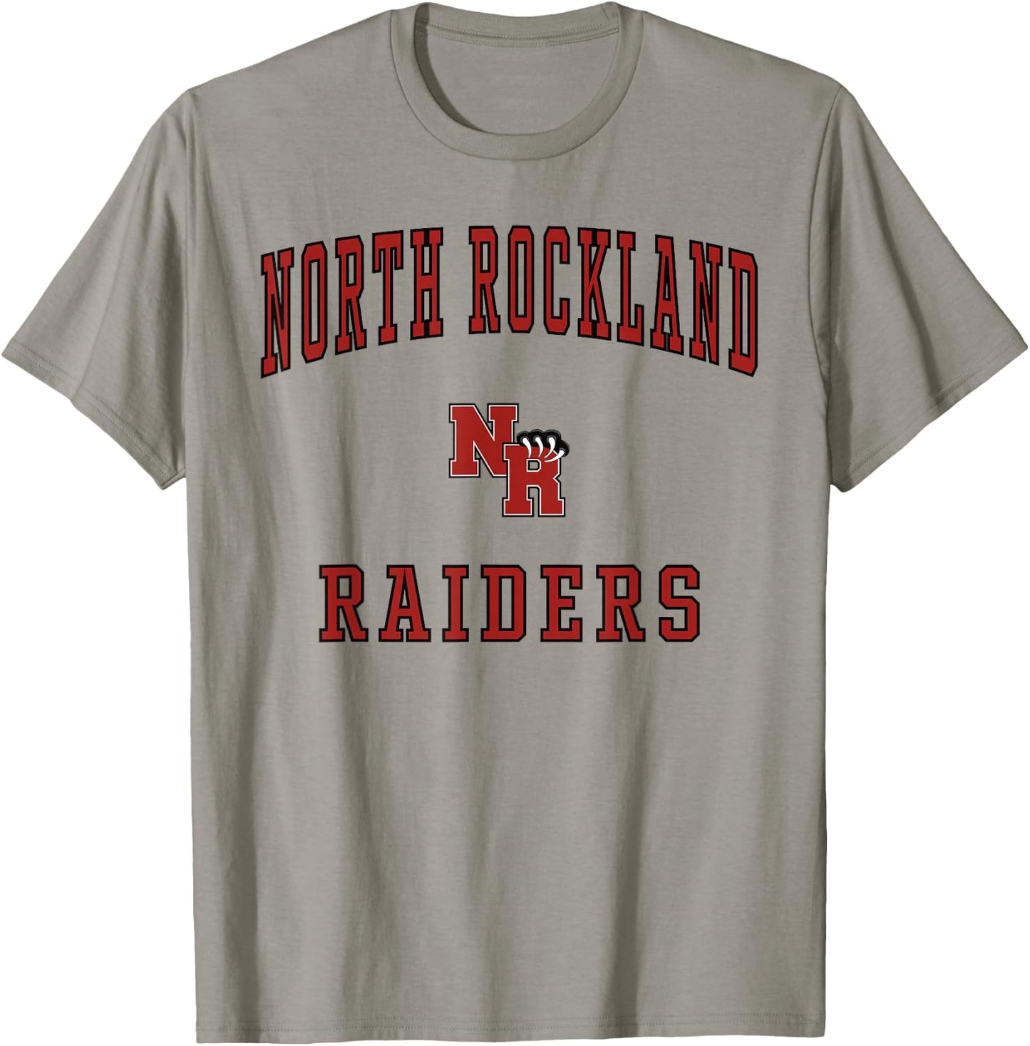North Rockland High School Raiders T-Shirt - T-Shirt | Sand