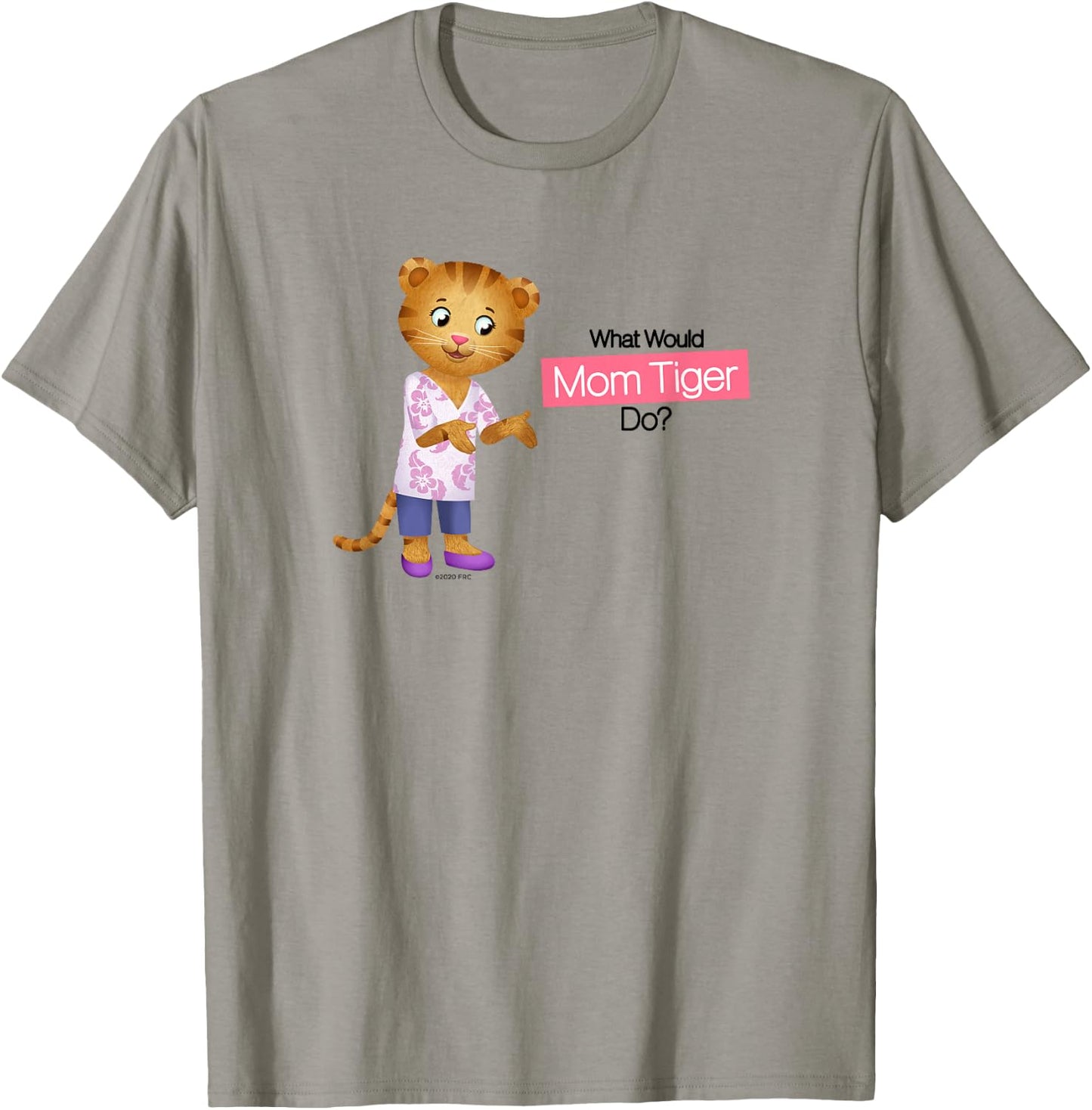 Daniel Tiger's Neighborhood:What Would Mom Tiger Do? (Light) T-Shirt - T-Shirt | Sand