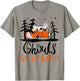 Ghouls Gotta Camp | Funny Punny Halloween Ghost RV Camping T-Shirt - T-Shirt | Sand