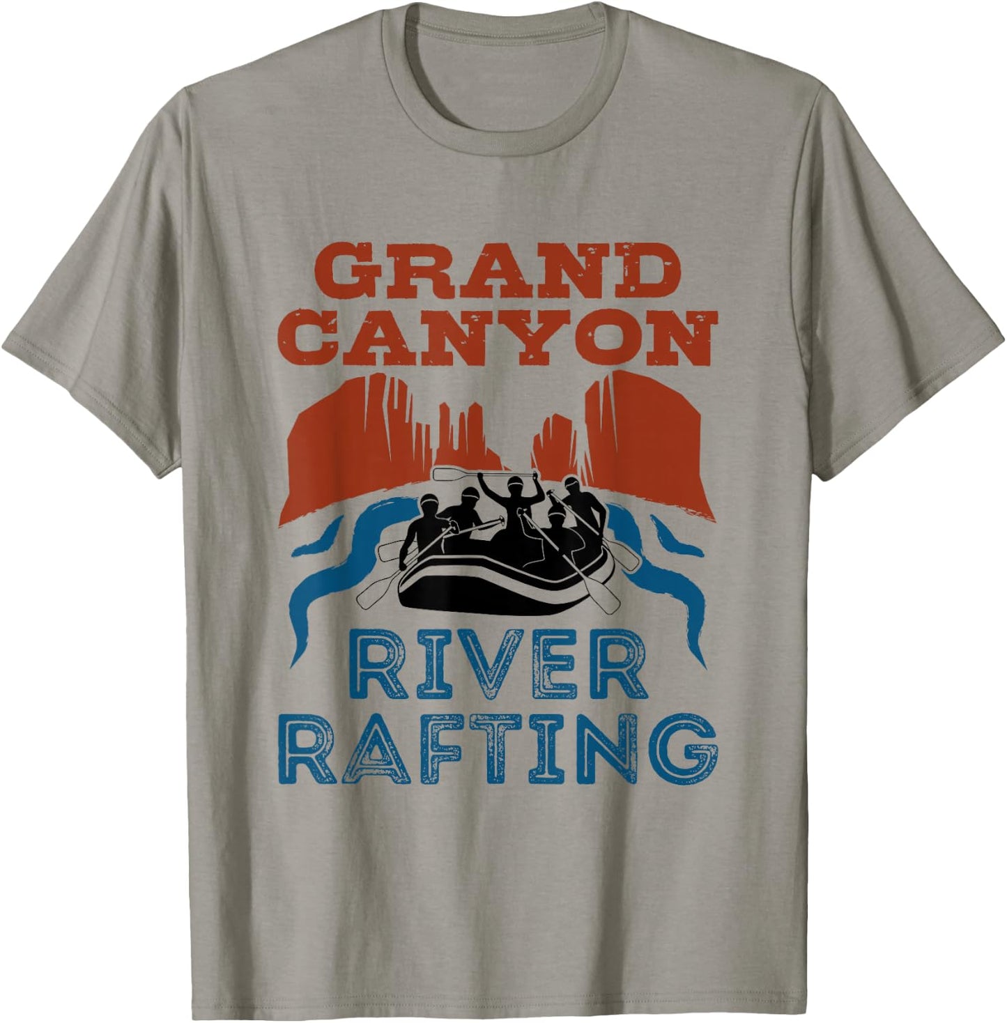Grand Canyon River Rafting Colorado River T-Shirt - T-Shirt | Sand