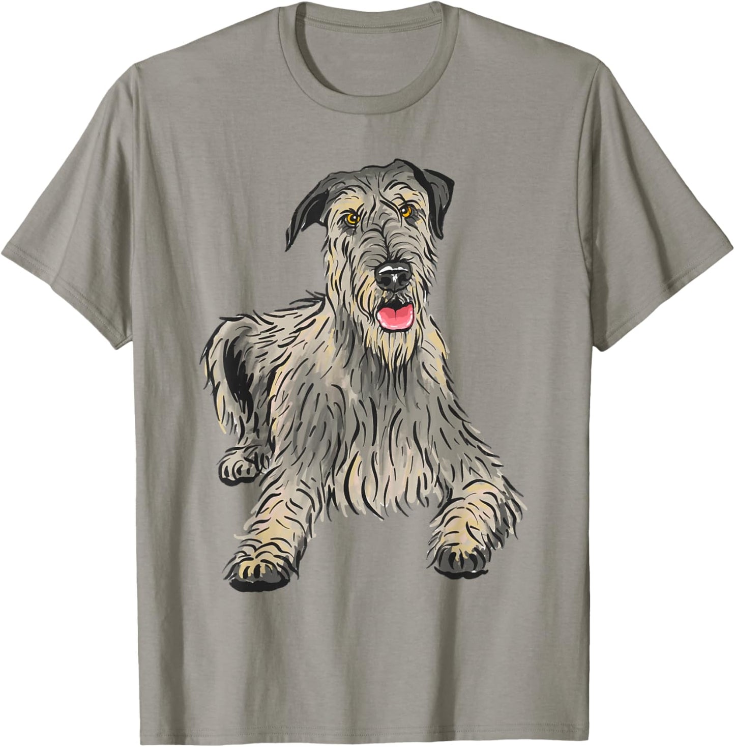 Irish Wolfhound T-Shirt - T-Shirt | Sand