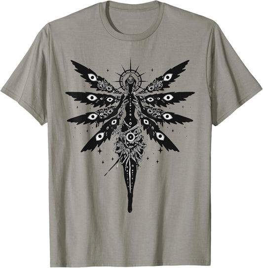 Biblically Accurate Angel Seraphim Gothic Seraph T-Shirt - T-Shirt | Sand